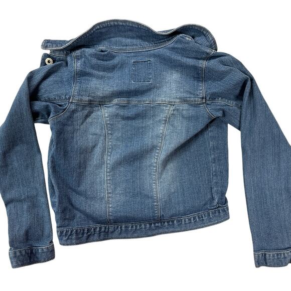 LEVIS Big Girl‎ Denim Trucker Jean Jacket Size 12-13 Years - Picture 3 of 4